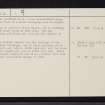 Tigh Mor, NN12NE 1, Ordnance Survey index card, page number 2, Verso