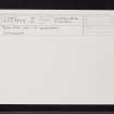 Tom-Eas-An-T-Slinnean, NN17SW 2, Ordnance Survey index card, Recto