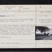 Errocht House, NN18SW 2, Ordnance Survey index card, page number 1, Recto