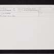 Lochaber, NN19SW 1, Ordnance Survey index card, Recto