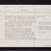 Blar Leine, NN29NE 2, Ordnance Survey index card, Recto
