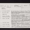 Malling, NN50SE 6, Ordnance Survey index card, page number 1, Recto
