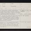 Druidsfield, Craggan, NN52SE 7, Ordnance Survey index card, Recto