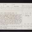 Puidrac, NN52SW 16, Ordnance Survey index card, page number 1, Recto