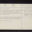 Allt Coire Charmaig, NN53NW 10, Ordnance Survey index card, Recto