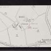 Dalveich Castle, NN62SW 1, Ordnance Survey index card, Recto