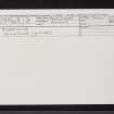 Rynachulig, NN63NW 5, Ordnance Survey index card, Recto