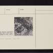 Craigianie, NN64NW 5, Ordnance Survey index card, Recto