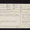 Machuim, NN64SE 1, Ordnance Survey index card, page number 1, Recto