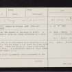 Seomar Na Strainge, NN65NE 4, Ordnance Survey index card, page number 1, Recto