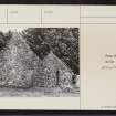 St Fillan's Chapel And Burial-Ground, NN72SW 2, Ordnance Survey index card, page number 2, Verso