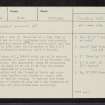 Litigan, NN74NE 6, Ordnance Survey index card, page number 1, Recto