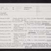 Strageath, NN81NE 2, Ordnance Survey index card, page number 2, Recto