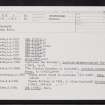 Strageath, NN81NE 2, Ordnance Survey index card, page number 4, Recto