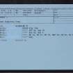 Ardoch, NN81SW 19, Ordnance Survey index card, Recto