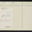 Tombuie, NN85SE 34, Ordnance Survey index card, Recto