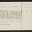Borenich, NN86SW 17, Ordnance Survey index card, Recto