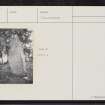 Castleton, NN90SE 1, Ordnance Survey index card, Recto