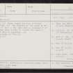 Muir O' Fauld, NN91NE 5, Ordnance Survey index card, Recto