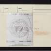 Pitnacree, NN95SW 6, Ordnance Survey index card, page number 1, Recto