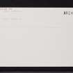 Moneydie, NO02NE 35, Ordnance Survey index card, page number 2, Recto