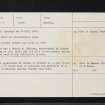 Methven Aisle, NO02NW 9, Ordnance Survey index card, page number 2, Verso