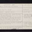 Goodlieburn, NO02SE 3, Ordnance Survey index card, page number 1, Recto