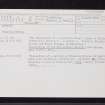 Dowally, NO04NW 2, Ordnance Survey index card, Recto