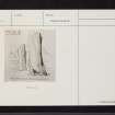 Dowally, NO04NW 2, Ordnance Survey index card, Recto