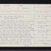 Easter Nether Urquhart, NO10NE 5, Ordnance Survey index card, page number 1, Recto