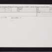 Abernethy, NO11NE 74, Ordnance Survey index card, Recto