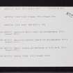 Muirhall Farm, NO12SW 85, Ordnance Survey index card, page number 2, Recto