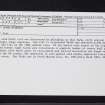 Upper Muirhall, NO12SW 114, Ordnance Survey index card, Recto