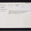 Meikleour, NO13NE 3, Ordnance Survey index card, Recto
