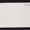 Woodhead, NO13SW 11, Ordnance Survey index card, page number 2, Recto