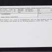 Craigmakerran, NO13SW 55, Ordnance Survey index card, Recto