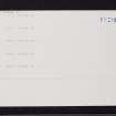 Woodhead, NO13SW 71, Ordnance Survey index card, page number 2, Recto