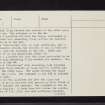 Dalrulzion, NO15NW 2, Ordnance Survey index card, page number 3, Recto