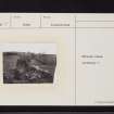 The Borland Stone, NO16SE 6, Ordnance Survey index card, Recto