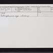 Lair, NO16SW 48, Ordnance Survey index card, Recto