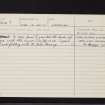 Corston Mill, NO20NW 5, Ordnance Survey index card, Recto
