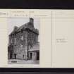 Strathenry Castle, NO20SW 4, Ordnance Survey index card, Recto
