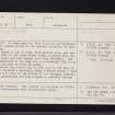 Auchtermuchty, NO21SW 17, Ordnance Survey index card, Recto