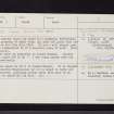 Errol, NO22SE 4, Ordnance Survey index card, Recto