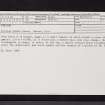 Keillor, NO23NE 3, Ordnance Survey index card, Recto