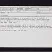 Meigle, NO24SE 25.28, Ordnance Survey index card, Recto