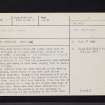 Lady Mary's Wood, NO31SE 27, Ordnance Survey index card, page number 1, Recto