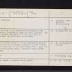 Lady Mary's Wood, NO31SE 27, Ordnance Survey index card, page number 3, Recto