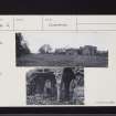 Balmerino Abbey, NO32SE 2, Ordnance Survey index card, page number 1, Recto