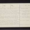 Murroes, NO43NE 6, Ordnance Survey index card, Recto